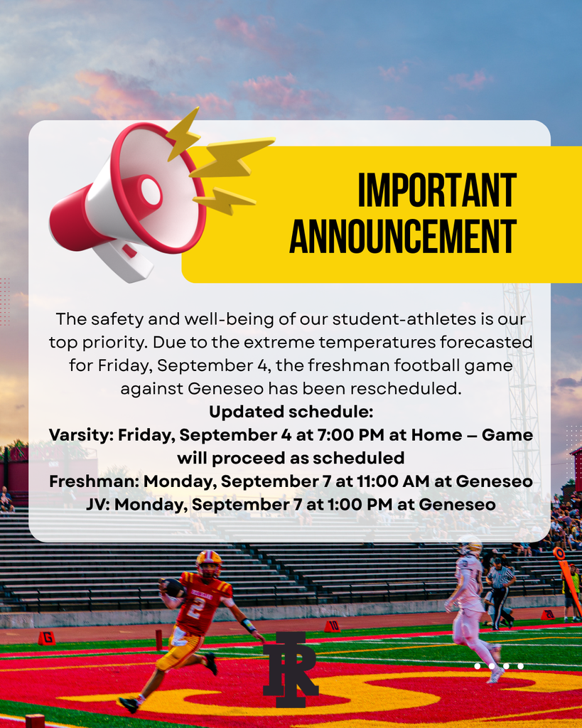 Game rescheduled