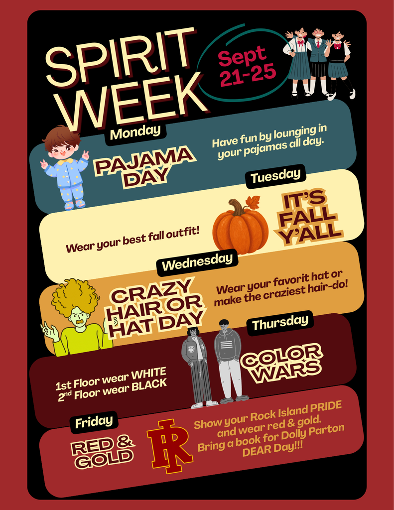 Spirit Week Flyer
