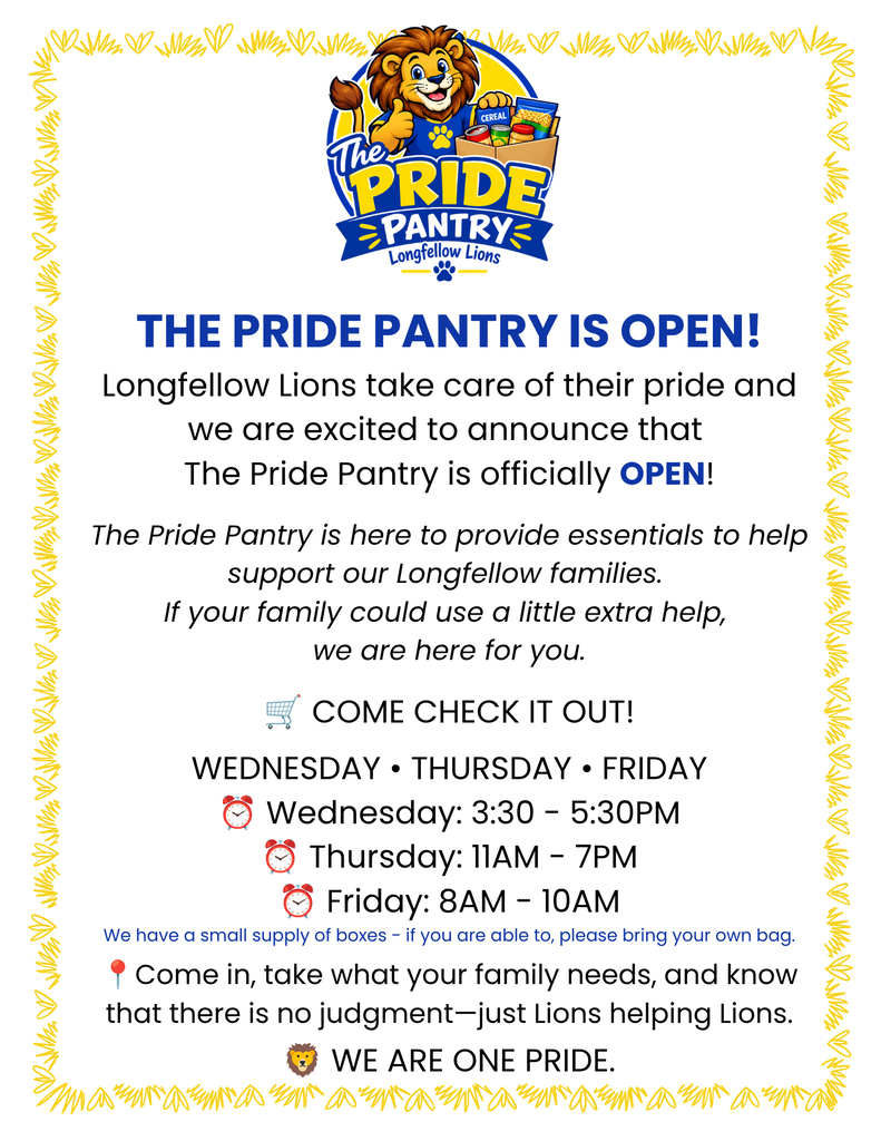 PRIDE PANTRY