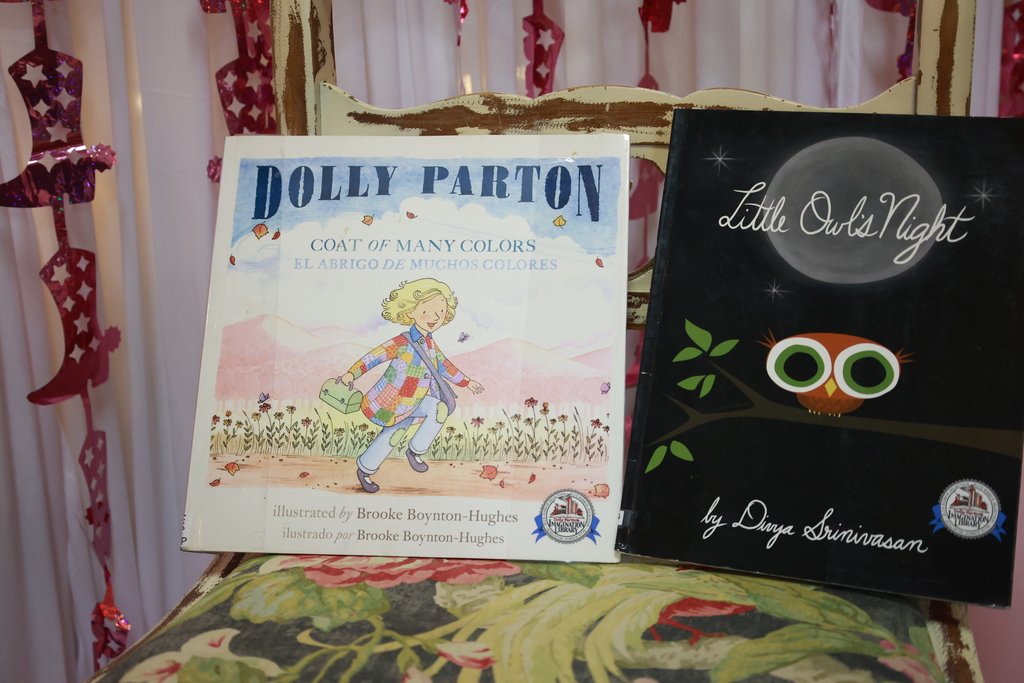 Some books for Dolly Day