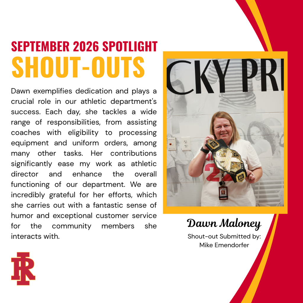 September 2026 Shoutouts