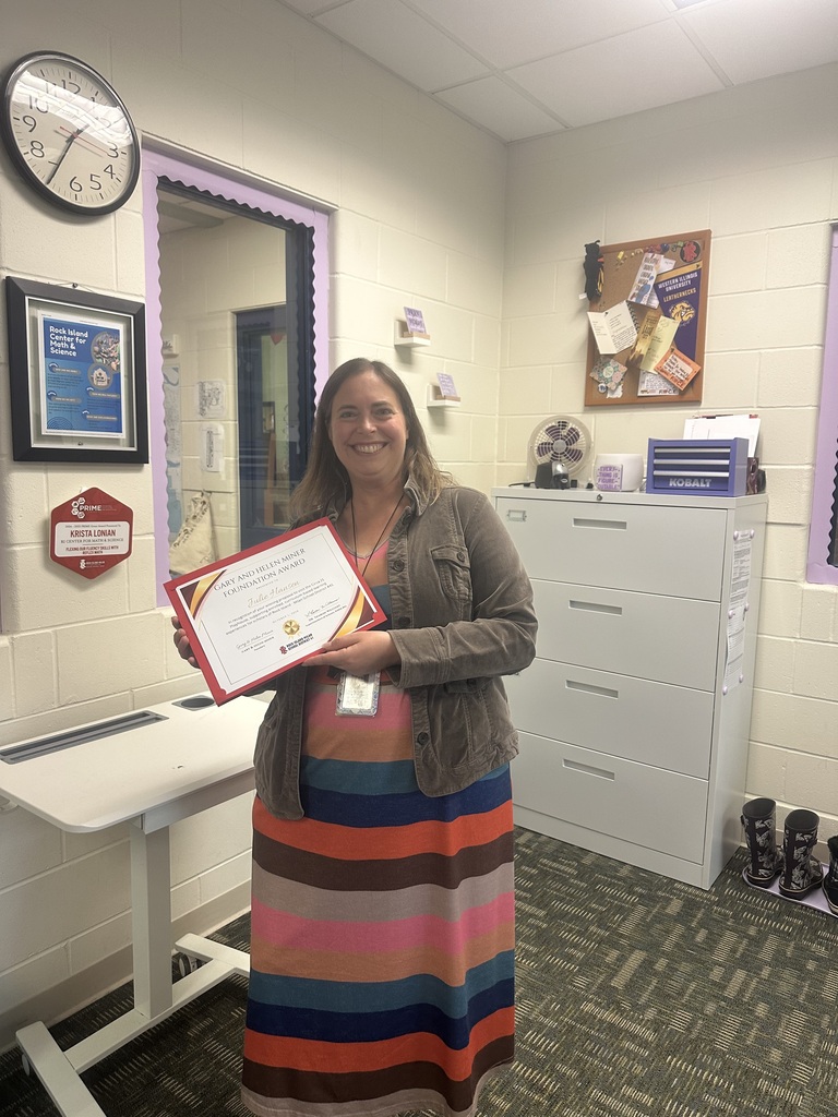 Winners of Miner Grant at RICMS