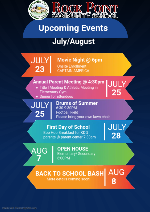 Upcoming events