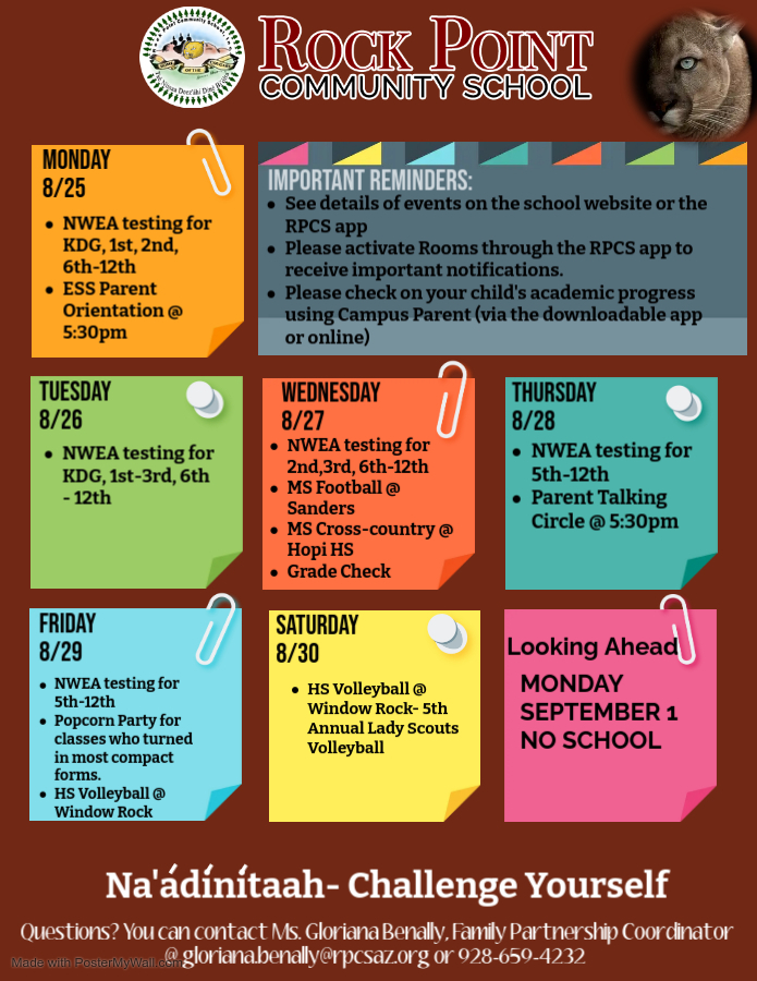 Weekly flyer for 8.25-8.30