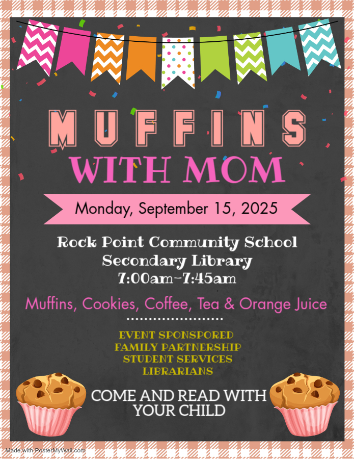 Muffins with mom flyer