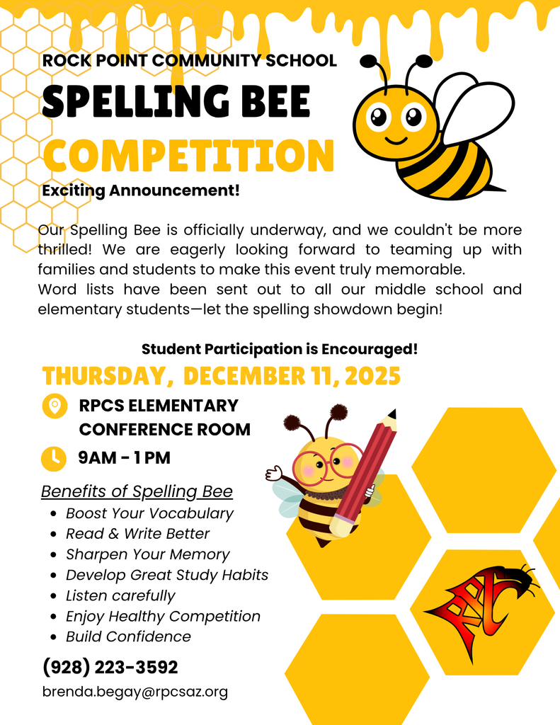 Spelling bee flyer