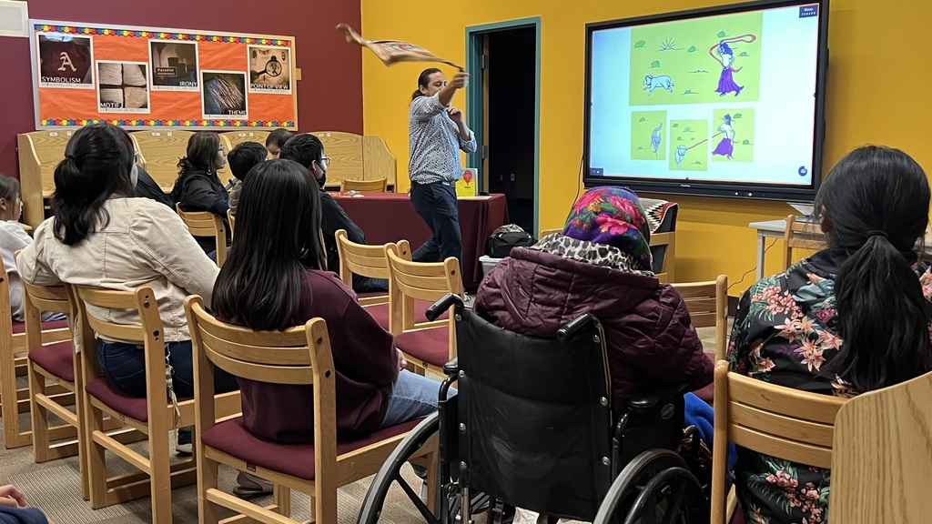 Vandever acting out his story