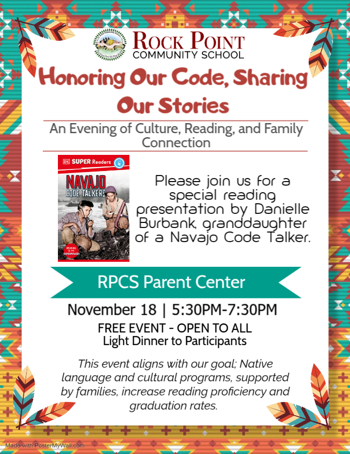 November 18 Native Author Flyer