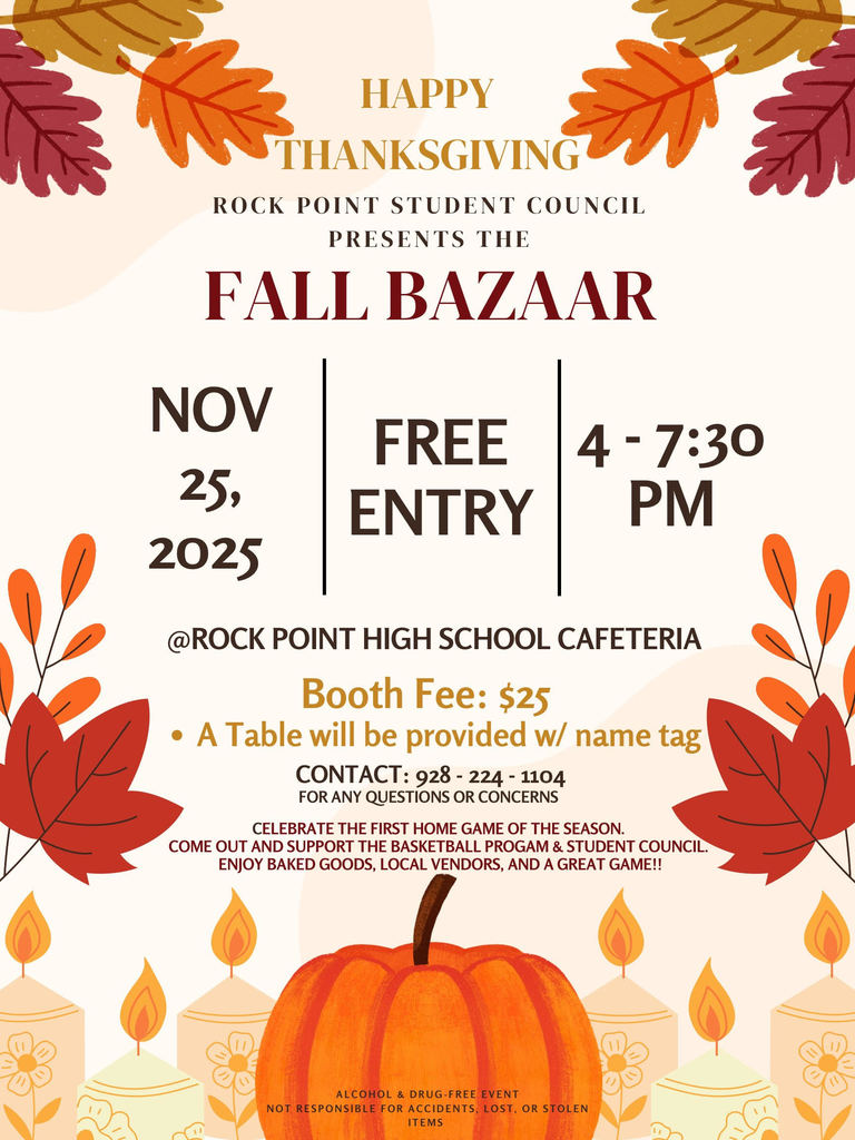 Fall Bazaar flyer