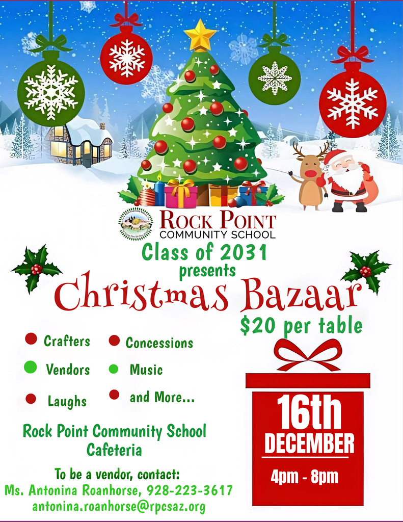 Christmas Bazaar flyer