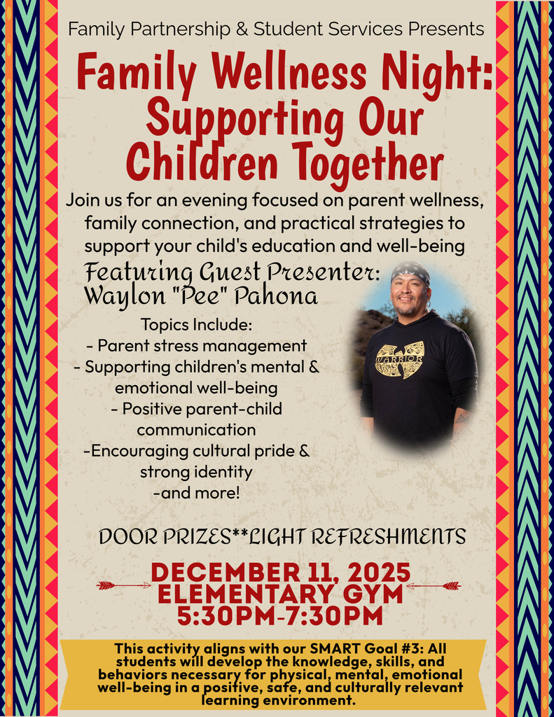 family wellness night flyer