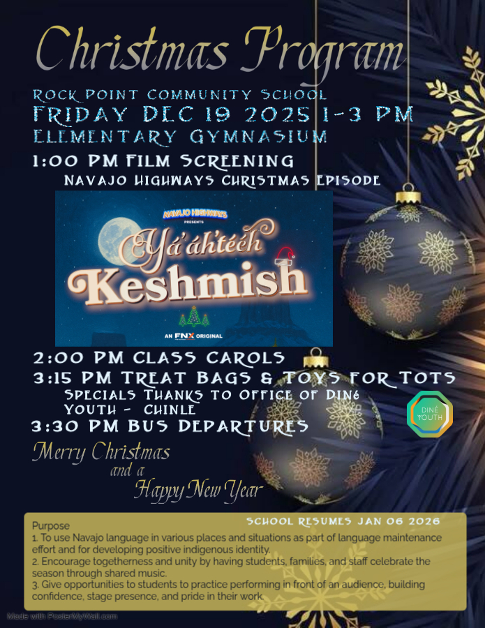 Christmas Program Flyer