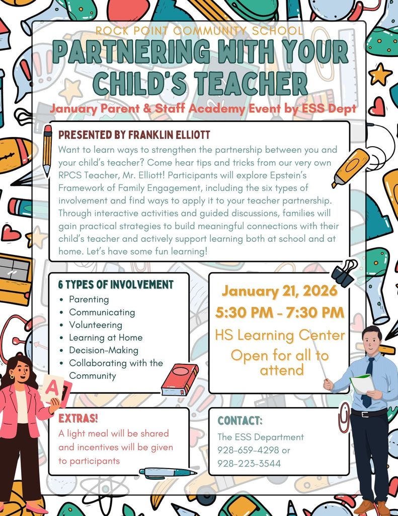 Parent Academy Flyer