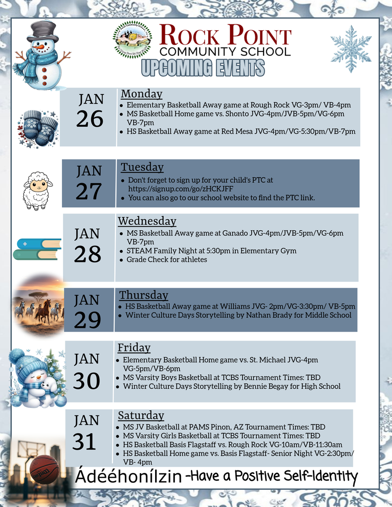 upcoming event flyer