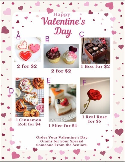 Valentine Gram Flyer