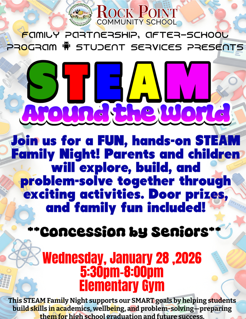 STEAM night flyer