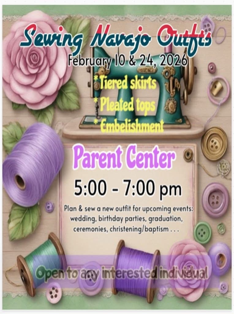 Sewing Class Flyer