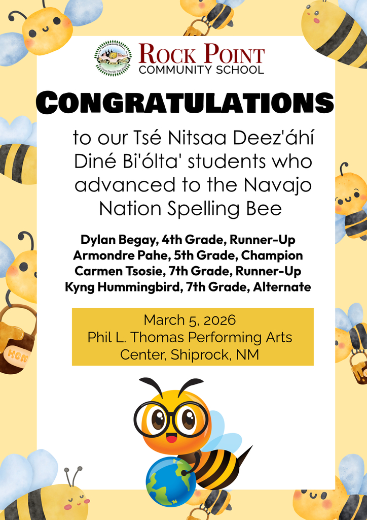 Spelling bee flyer