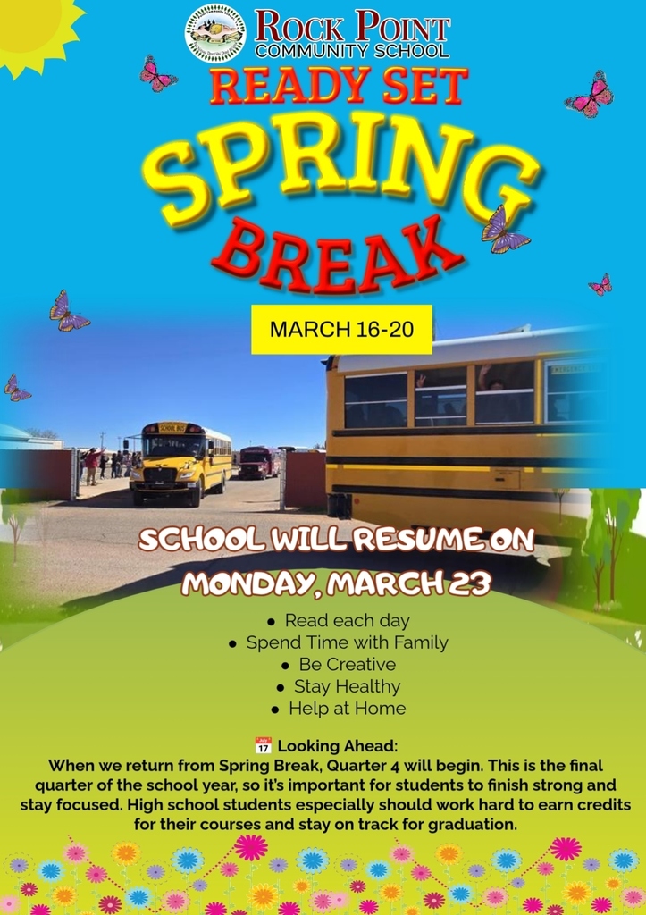 Spring Break flyer