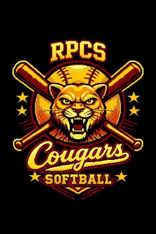 graphic for cougars softball