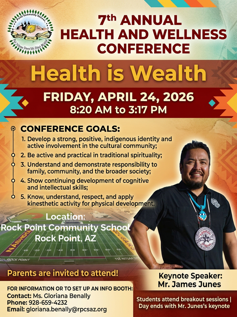 Health conference flyer