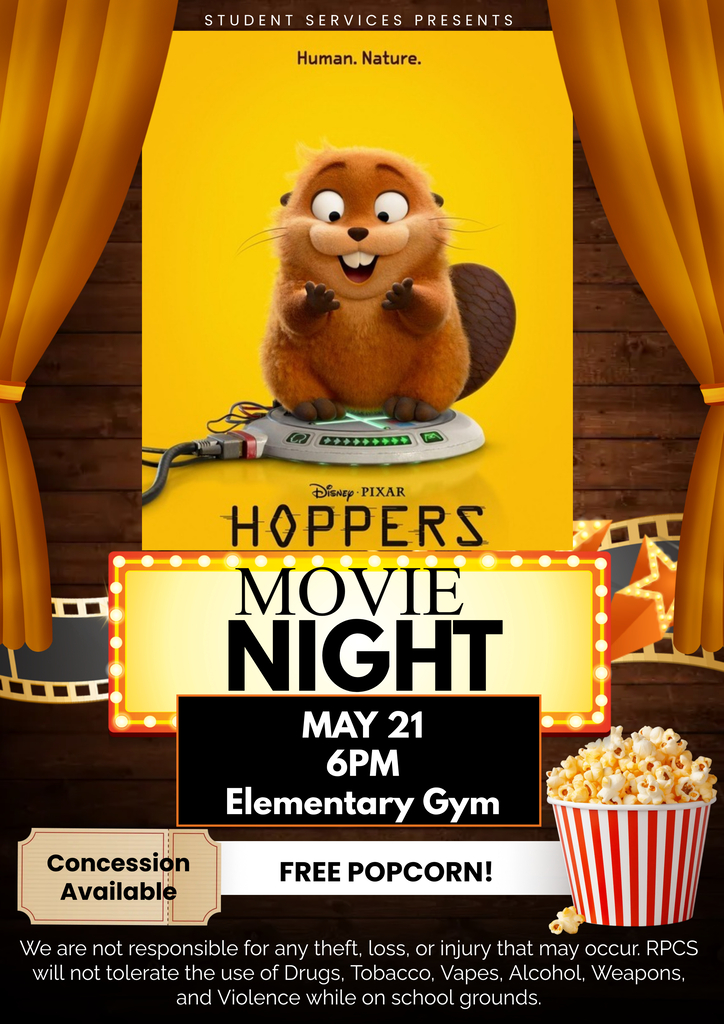 Movie night flyer