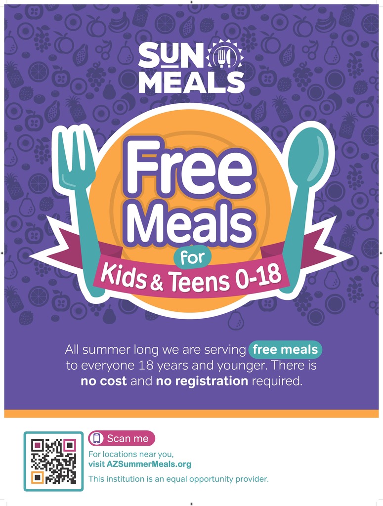 Free meals flyer