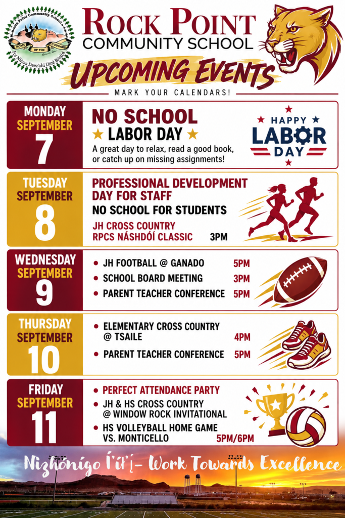 September 7 Week Events