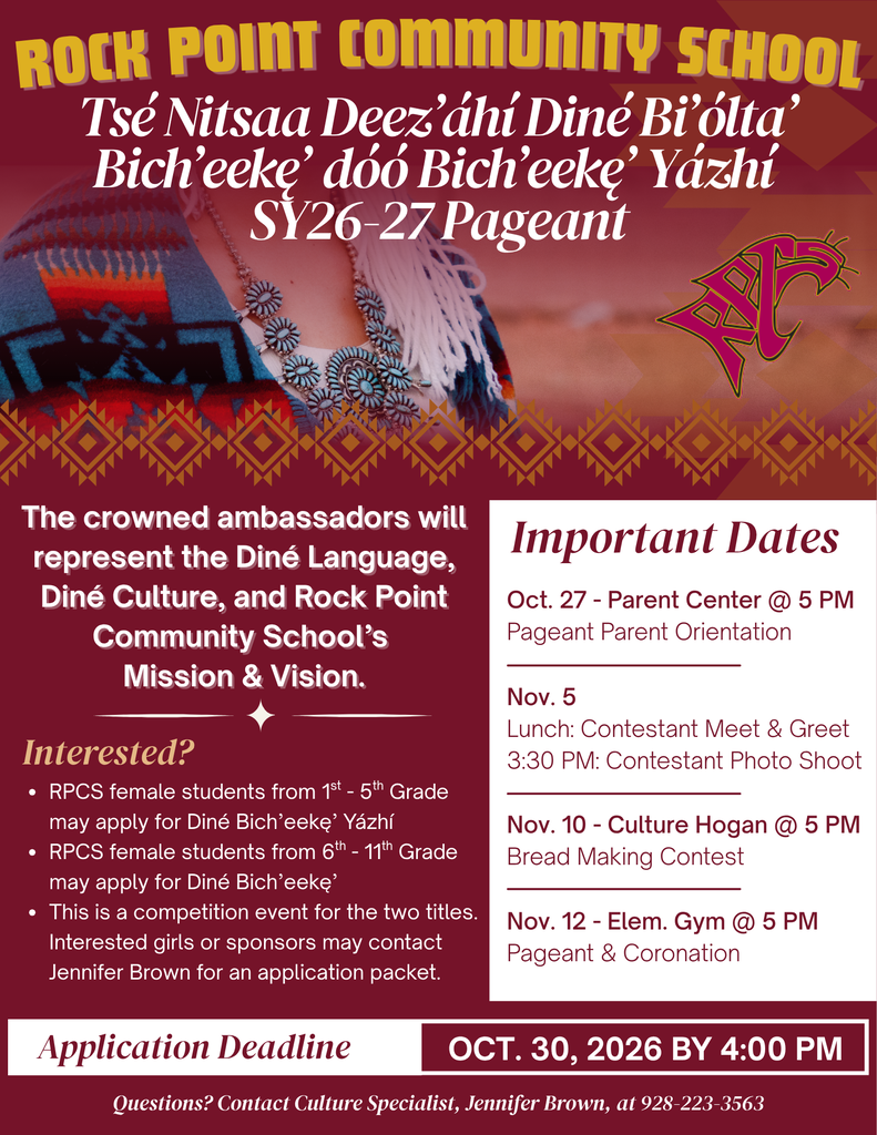Pageant Flyer for SY 26-27