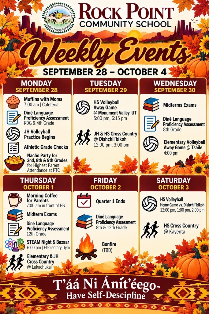 Weekly Event Flyer 9.28