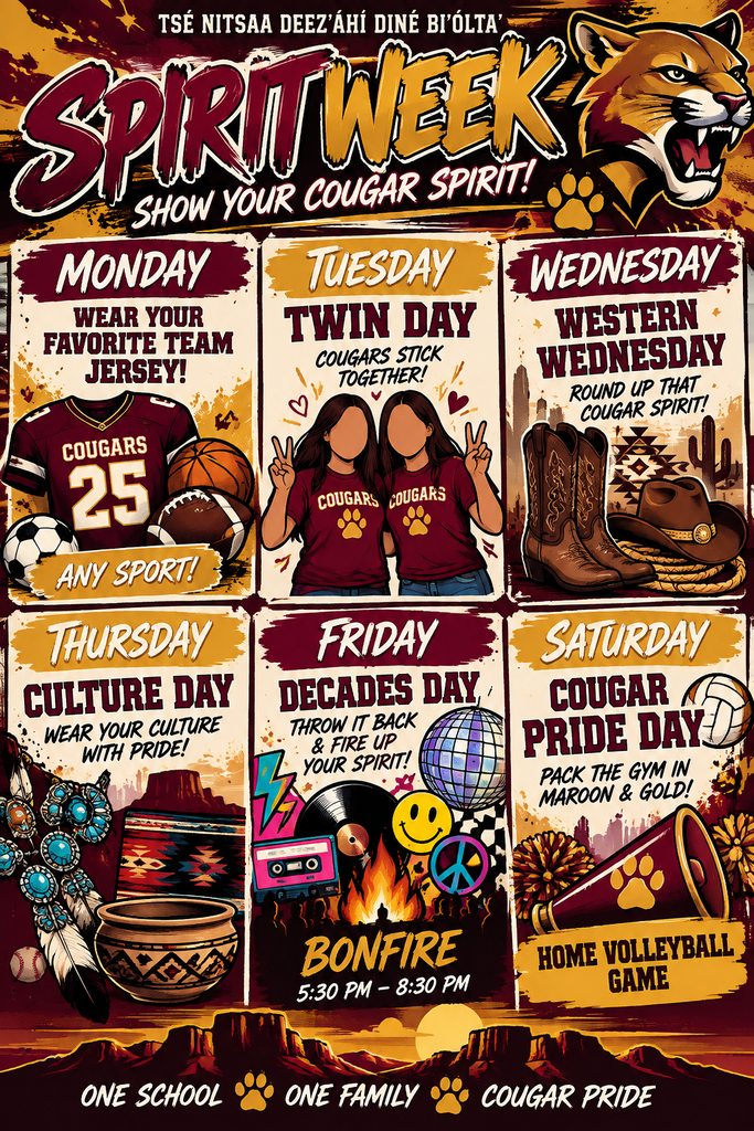Spirit Week Flyer