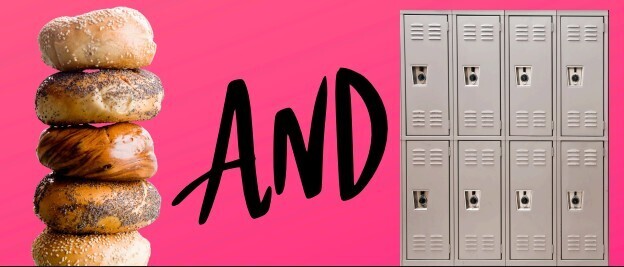 picture of bagels and lockers