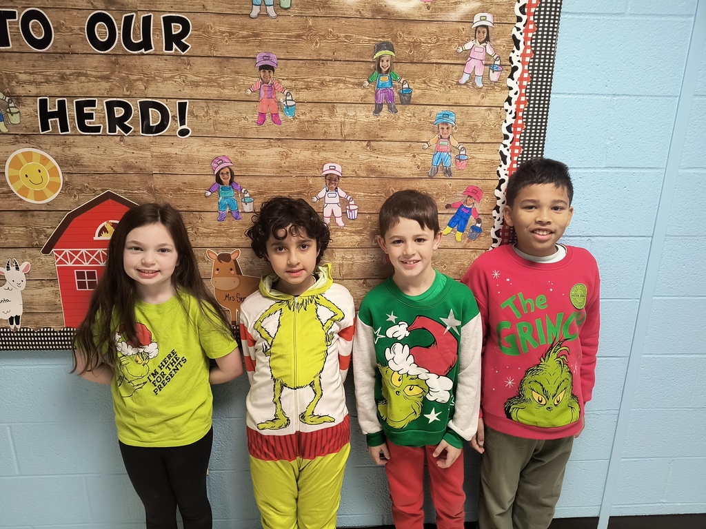 Grinch Day at Birchwood Elementary 5