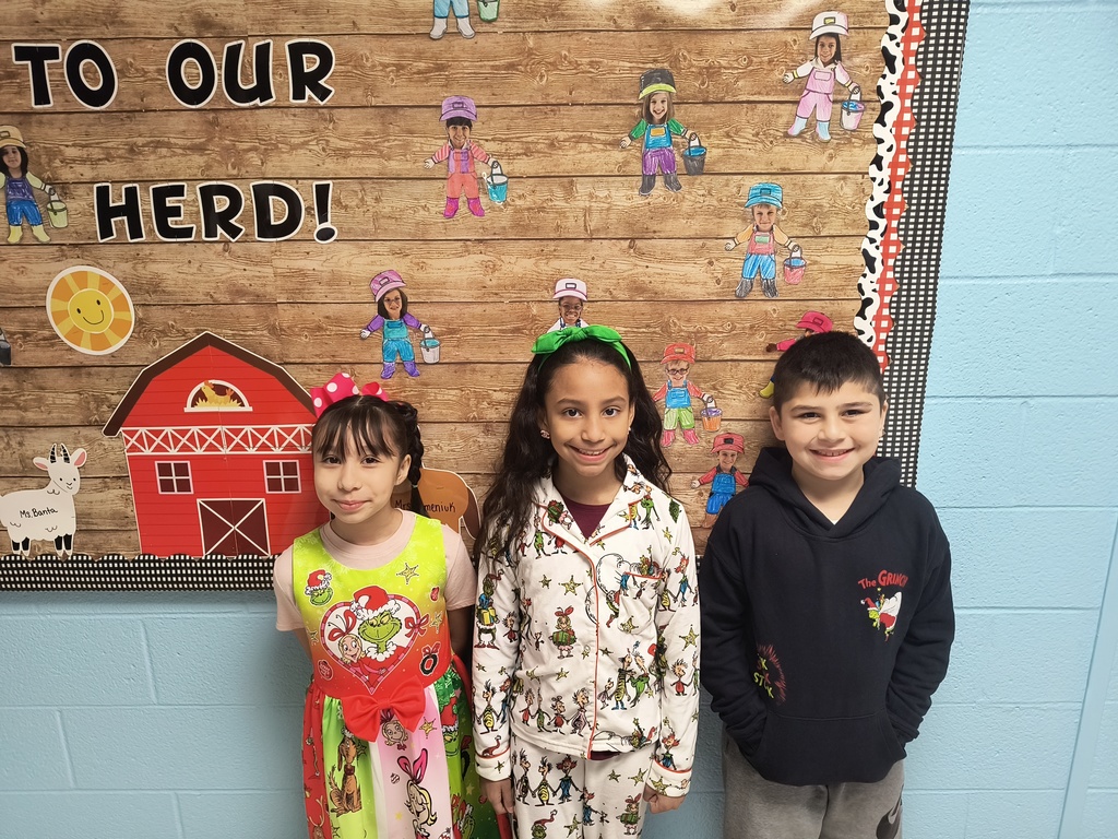 Grinch Day at Birchwood Elementary 1