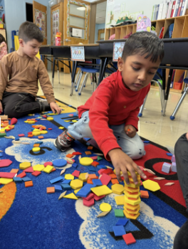 student palying games in their classrooms -There’s fun happening at Birchwood Elementary!