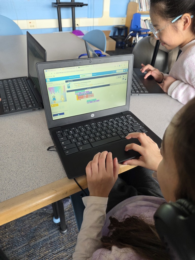 Our Birchwood Buddies learning and growing! (Coding)