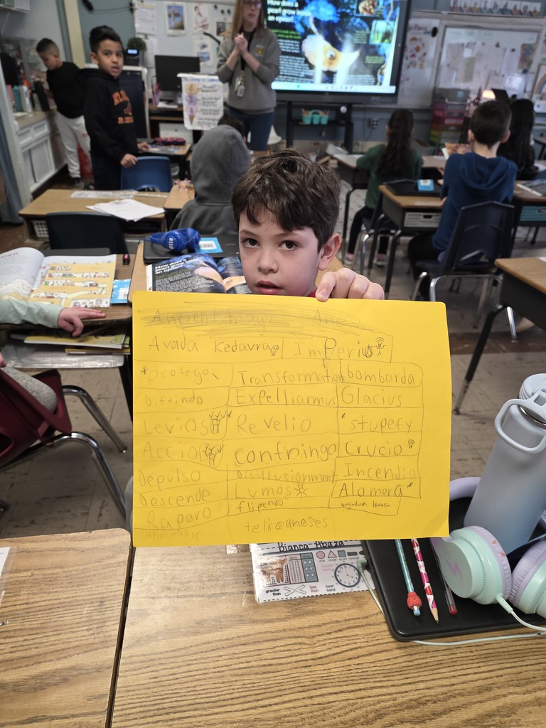 Our Birchwood Buddies learning and growing! (Magical words)