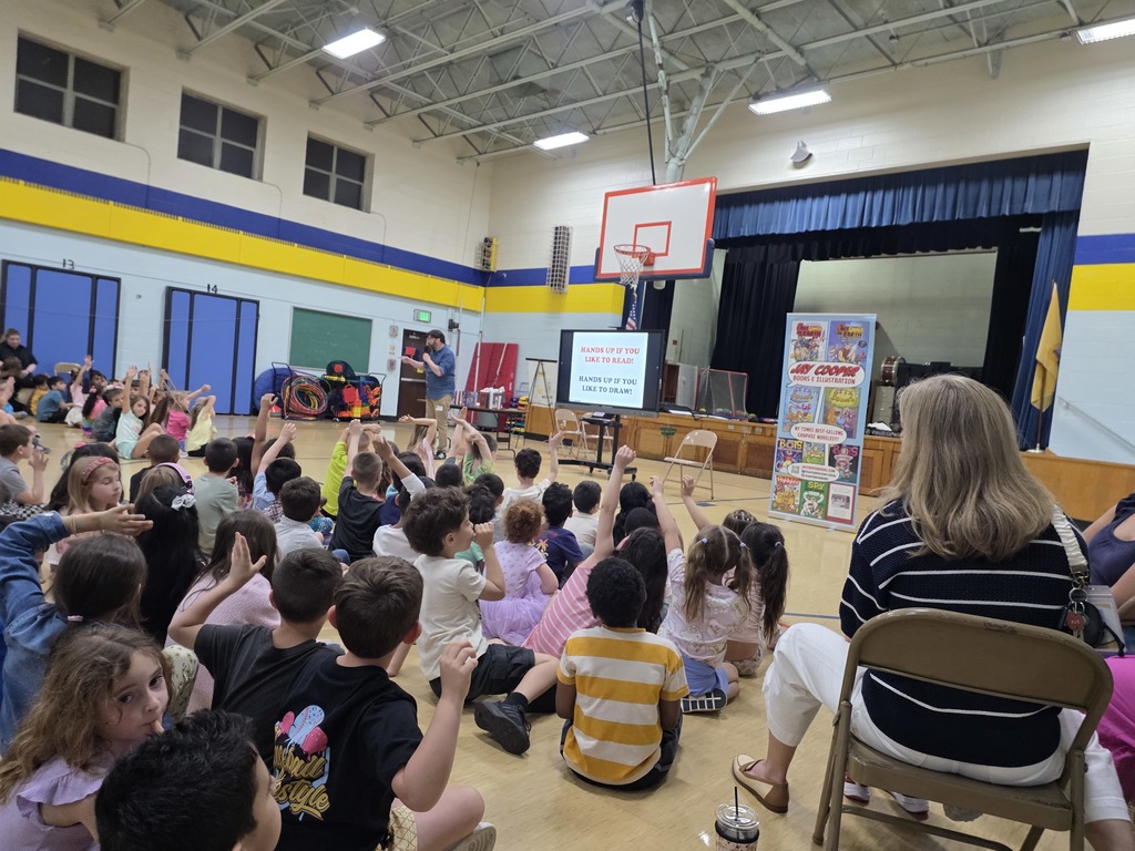 Jay Cooper the author visits our Birchwood Buddies..