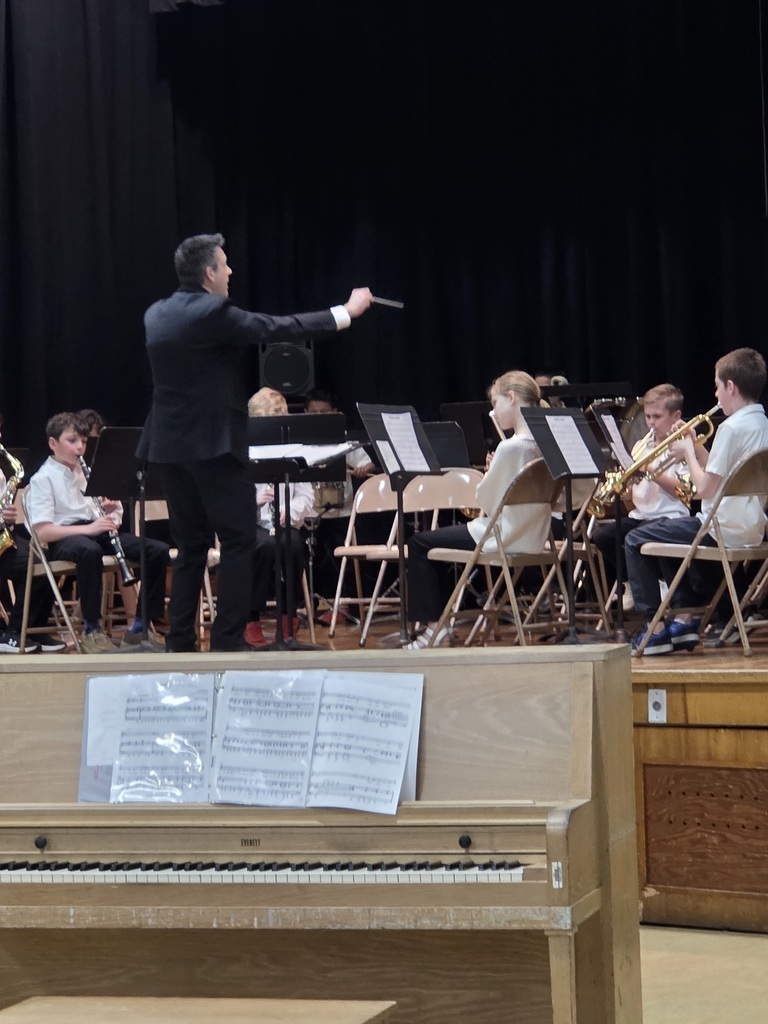 students performing at their spring concert (instruments)