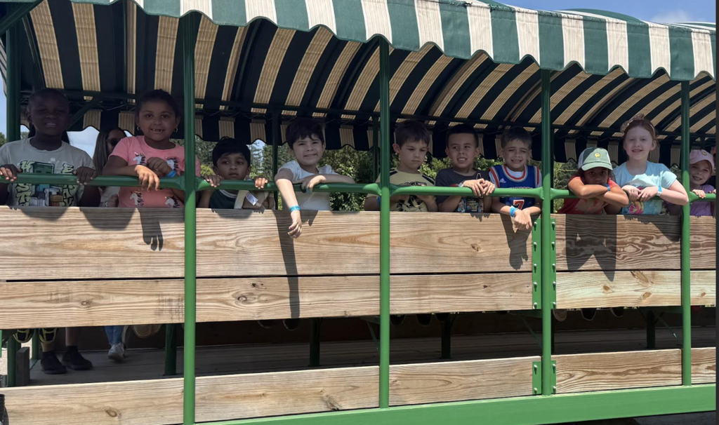 Students Participating in KG Field Trip 