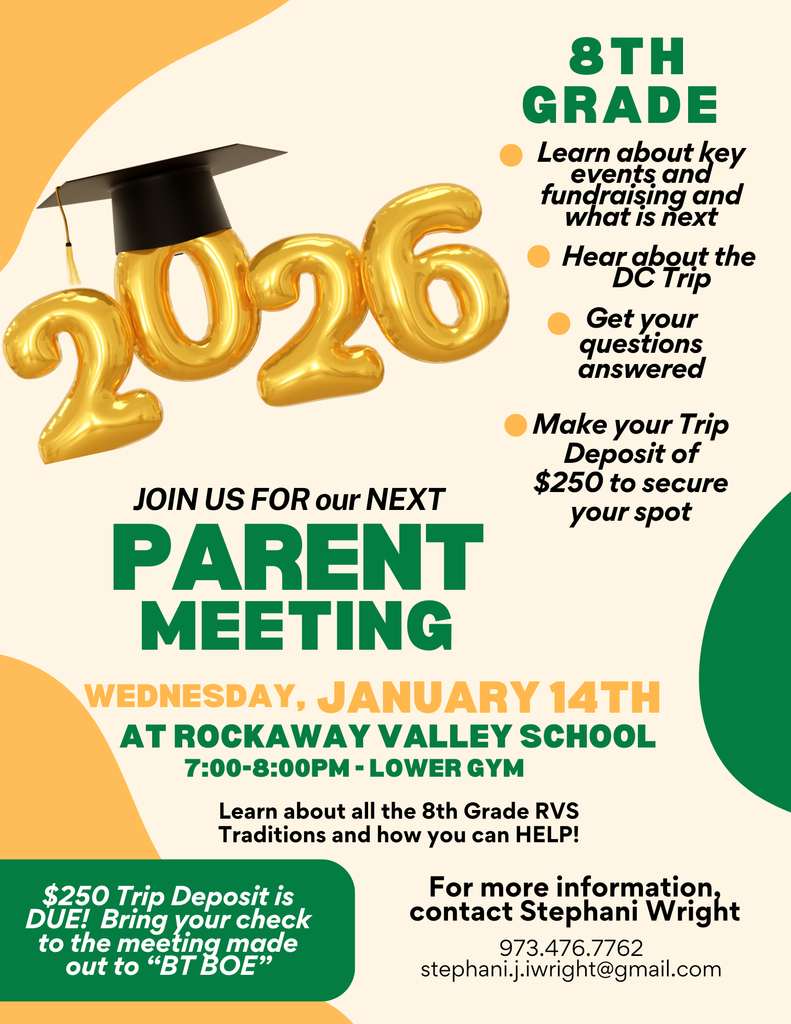 8th Grade Parent Meeting 