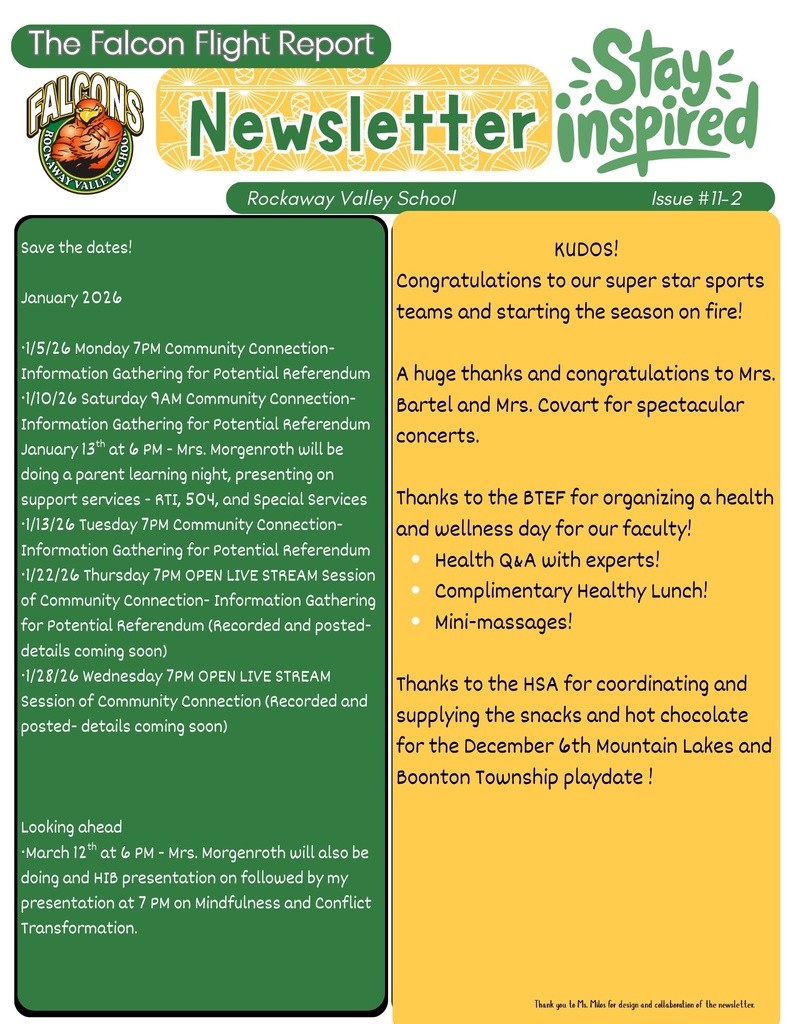 Falcon Flight Report