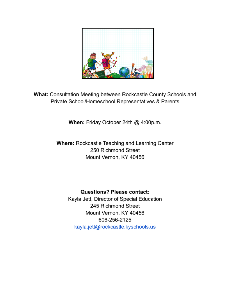 Private_Homeschool Consultation Flyer