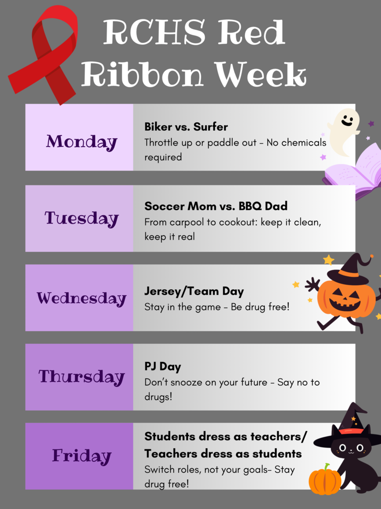 RCHS Red Ribbon Week Flyer