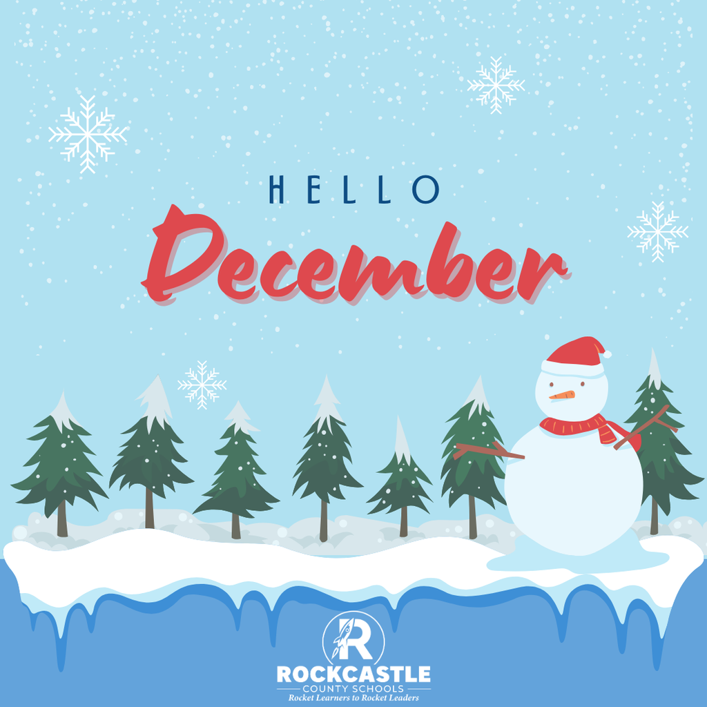 Hello December Christmas Instagram Post
