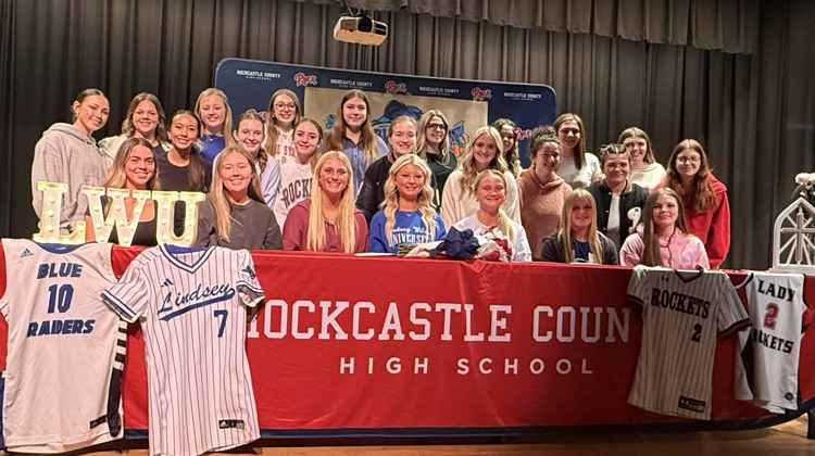 Senior Macy Spivey signs to play sports at LWU  