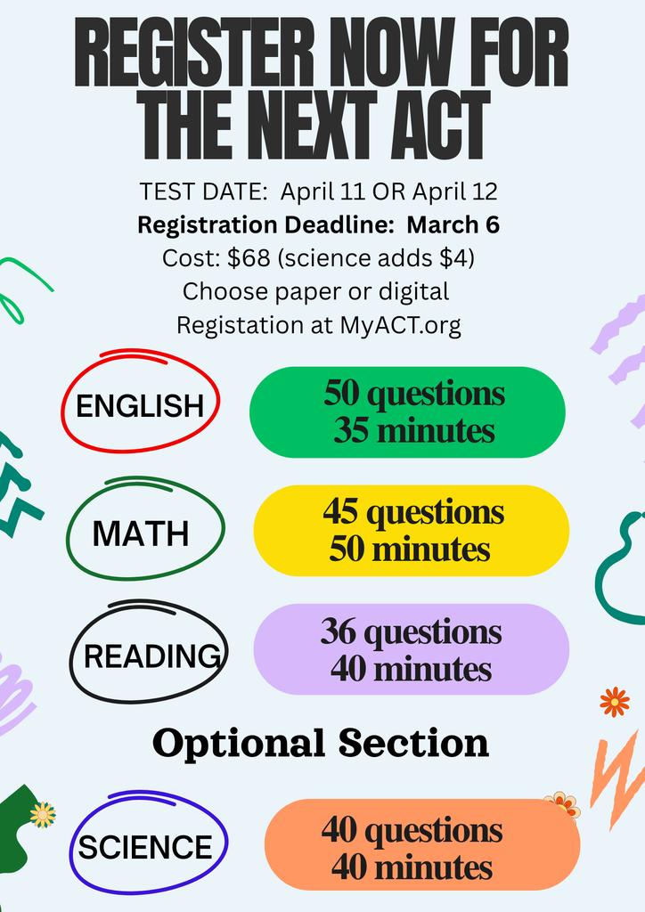 Register for the ACT
