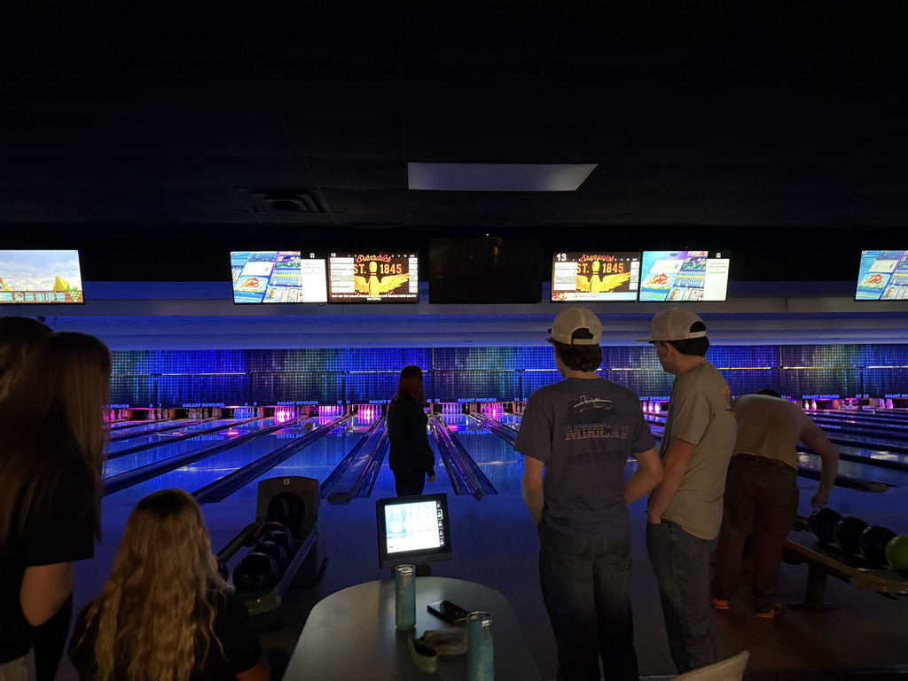 Students Bowling