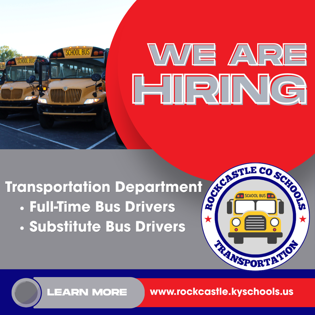 Now Hiring Bus Drivers 