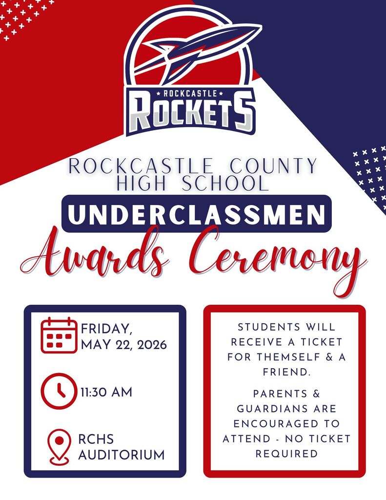 RCHS Underclassmen Awards Flyer